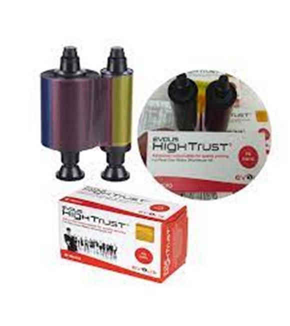 Evolis Tam Panel YMCKO Renkli Ribbon R3011  200 Baskı