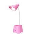 S-link SL-M9052 Pembe 14 Ledli 3V 500mAh Kalemlikli Masa Lambası