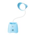 S-link SL-M9052 Mavi 14 Ledli 3V 500mAh Kalemlikli Masa Lambası_1