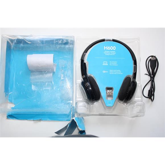 Logitech 981-000342 H600 Wireless Kablosuz Mikrofonlu Kulaklık Kulaküstü Outlet
