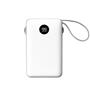 S-link P102 10000mAh PRM 2-USB+Type-C+Micro+Lightning Beyaz LCD Taşınabilir Powerbank