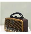 Everton Rt-845 Güneş Enerjili Panelli Bluetooth Fm-usb-Tf Card-Aux Şarjlı Nostaljik Radyo