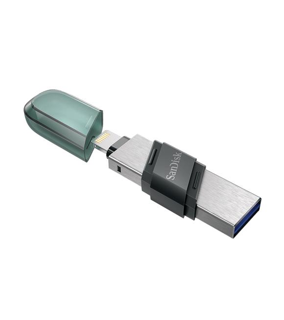 Sandisk SDIX90N-256G-GN6NE 256GB Apple iXpand Type A + Lightning Flash Bellek