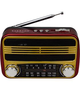 Everton Rt-310bt Bluetooth Fm-Usb-Tf Card- Şarjlı  Nostaljik Radyo