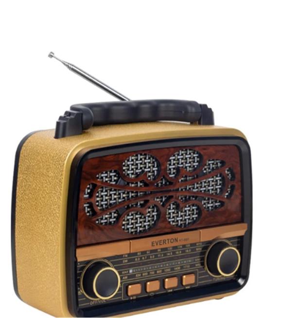 Everton RT-880 Bluetooth-USB-SD-FM Kumandalı Nostaljik Radyo Hoparlör