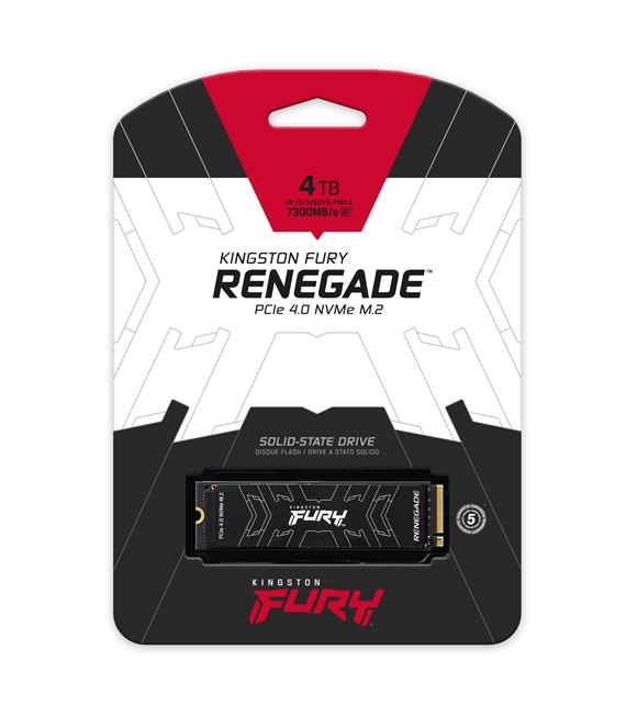 Kingston 4TB Fury Renegade NVMe Okuma 7300MB-Yazma 7000MB M.2 SSD (SFYRD-4000G) SSD Disk_1