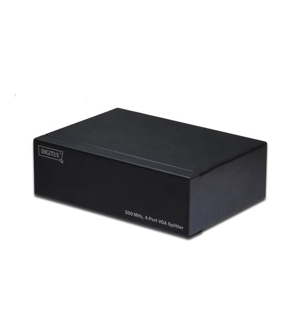 Digitus DS-42110
4’lü VGA Video Çoklayıcı (Splitter), 2048 x 1536 dpi, 500 MHz.videobant genişliği