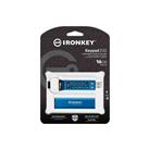 Kingston IKKP200-16GB 16GB IronKey Keypad 200, FIPS 140-3 Lvl 3 (Pending) Flash Bellek_1