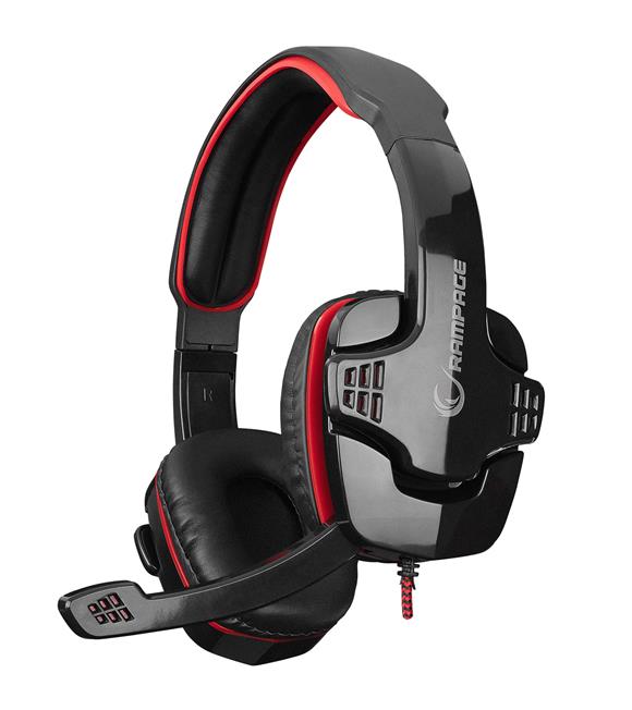 Rampage SN-R9 X-SENSE Siyah-kırmızı Gaming Oyuncu Mikrofonlu Kulaklık