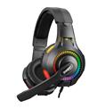 Snopy SN-8800 GAMETIME RGB Işıklı PC USB 3,5M PS4-XBOX- Siyah Gaming Oyuncu Mikrofonlu Kulaklık