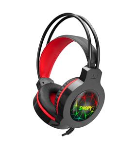 Snopy SN-GX7 CRAZY Siyah Ledli Mikrofonlu Oyuncu Kulaklığı