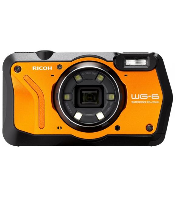 Ricoh WG-6 Turuncu Outdoor Kompakt Fotoğraf Makinası