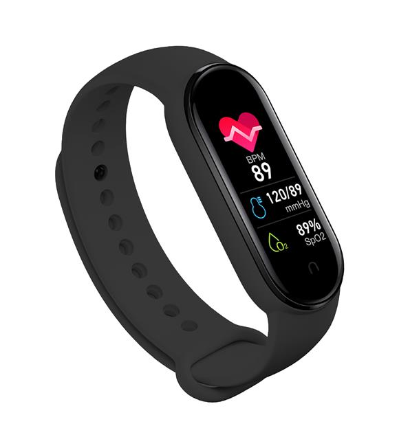 Everest EVER FIT W22 Android-IOS Smart Watch 110mAh Kalp Atışı Sensörlü Siyah Akıllı Bileklik & Saat
