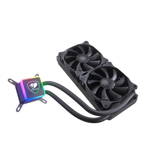 Cougar AQUA 240 RGB Aydınlatmalı Sıvı Soğutma Sistemi (Kumandalı)