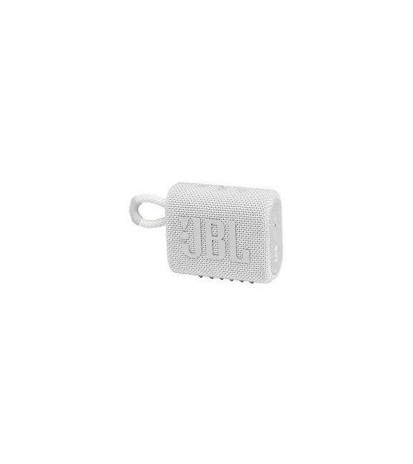 JBL Go 3 Bluetooth Hoparlör Beyaz IP67