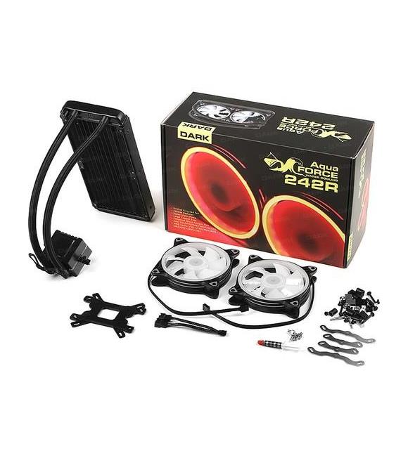 Dark DKCCW242R AquaForce W242R 12 cm Çift Fanlı 240 Sıvı Soğutma