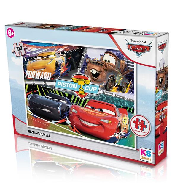 Ks Games Puzzle 100 Parça Cars CR.714