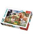 Trefl Puzzle 60 Parça A Cheerful Farm (Çiflik Hayvanları)(33x22 Cm)17320