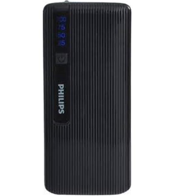 Philips DLP2710NB Siyah 10000 mAh 3 USB Çıkışlı LCD Ekran Pil Seviye Göstergeli Powerbank