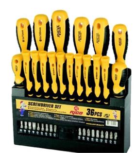 Rico 003-RK0025 36 Parça Klasik Tornavida Seti