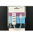 Tx ACUSB24W 4Port Usb Hub Beyaz 2.0 480Mbps (0,11cm Kablo Uzunluğu)