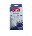 Elba ELB05-PD-25WIOS Beyaz 25W Usb-c Ev Şarj Kafa+1mt Type-c To Lightnıng Kablo PD3.0-QC4.0 Hızlı Şarj