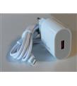 Elba ELB07-USB-25WIOS Beyaz 25W Usb Ev Şarj Kafa+ Usb 1mt Lightning Kablo QC4.0 Hızlı Şarj_1)