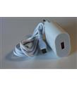 Elba ELB06-USB-25WTypc Beyaz Usb 25W Şarj Kafa+1Mt Usb Type-c Kablo QC4.0 (Akım Koruma-Hızlı Şarj)_1)