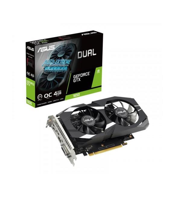 Asus Dual GeForce GTX1650 OC V2 DUAL-GTX1650-O4GD6-P-V2 4GB GDDR6 128Bit DX12 Gaming Ekran Kartı