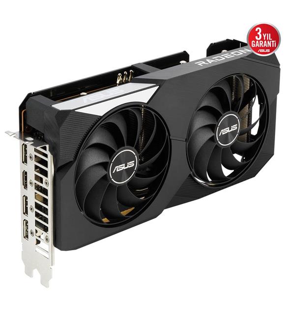 Asus Radeon RX 6600 Dual 8G 8GB GDDR6 128 Bit Gaming Ekran Kartı