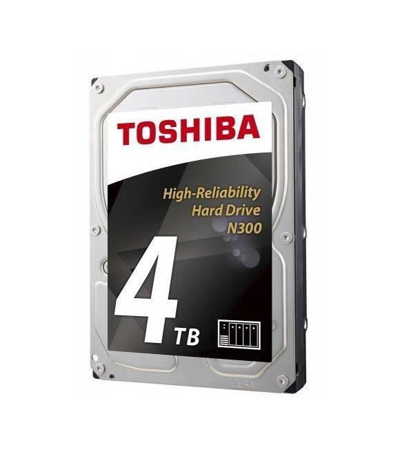 Toshiba 4TB N300 HDWG440UZSVA 7200RPM 128MB SATA3 Kutulu BOX Nas Diski