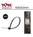Tork TRK-600-9,0mm Siyah 100lü Kablo Bağı (90078)