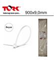 Tork TRK-900-9,0mm Beyaz 100lü Kablo Bağı