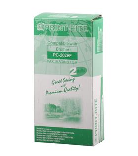 Print-Rite Brother PC-202RF Muadil 2 li Fax Filmi RFB403BGUA