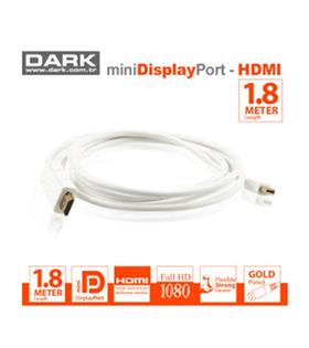 Dark MDPXHDMIL180 1.8mt Mini Displayport to Hdmı Kablo
