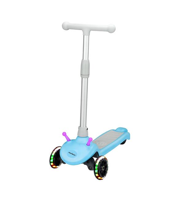 Naviway NS-05 Mavi 6km-h 100w LG Bataryalı Taşınabilir Elektrikli Çocuk Scooter