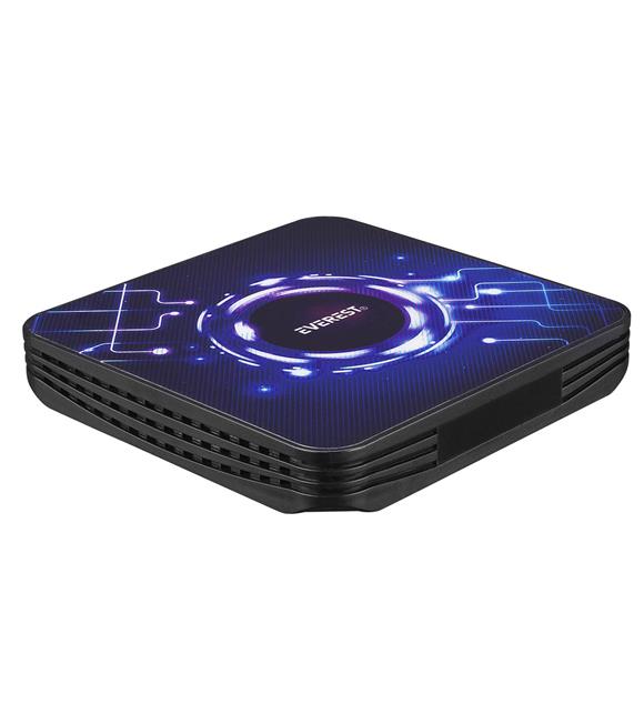 Everest EV-TB31 Amlogic 905X3 Işlemci 4G RAM+32G Dahılı Wifi+Bluetooth+A55 CPU 64-bit +Kuman TV Box