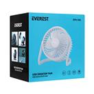 Everest EFN-505 Masaüstü Beyaz Usb Fan (145mmx141mmx105 mm)_5