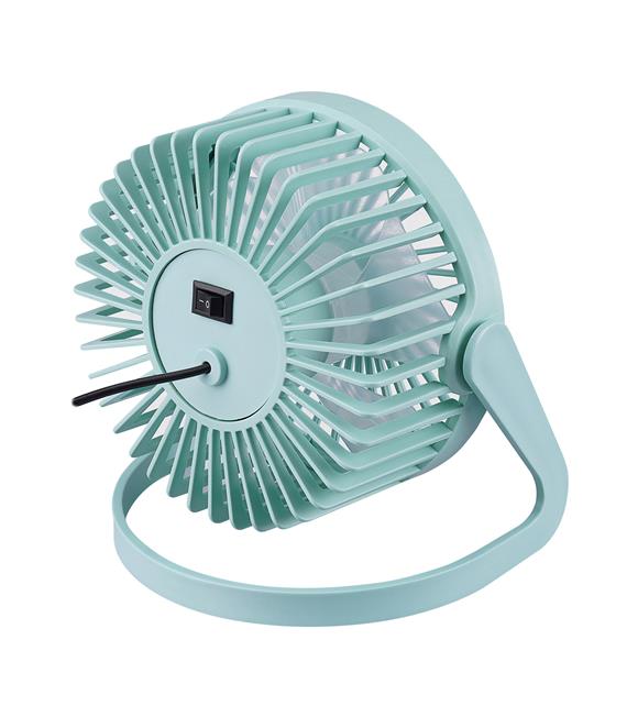 Everest EFN-505 Masaüstü Turkuaz Usb Fan (145mmx141mmx105 mm)