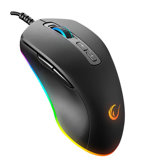 Rampage SMX-R58 EAGLE Usb Siyah 10000dpi RGB Ledli Makrolu Gaming Oyuncu Mouse