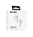 S-link Weber G10 Beyaz Dokunmatik Gerçek Kablosuz Bluetooth V5.1 TWS Mikrofonlu Kulaklık_1)