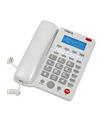 TRAX TC605 Beyaz PB 16 Haneli LCD Ekran Handsfree Pilsiz Çalışma Masa Üstü Telefon