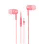 Asonic AS1 Mobil Telefon Uyumlu Kulak içi Pembe Mikrofonlu Kulaklık