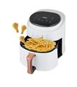 Hiking Haf-507 Airfryer Az Yağlı Fritöz 8 Litre Beyaz