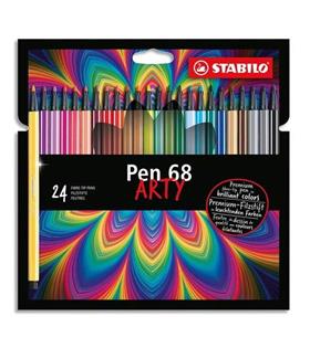 Stabilo Pen 68 Arty 24 Lü Yeni 6824-1-20