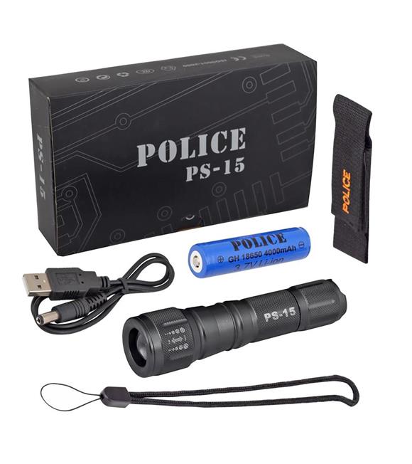 Polıce PS-15 Şarj Edilebilir El Feneri
