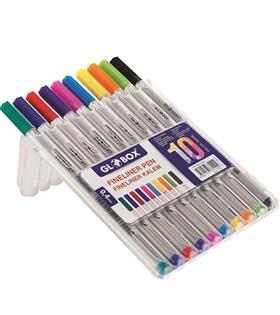 Globox Fineliner Kalem 10 Lu PP Kutu 3240