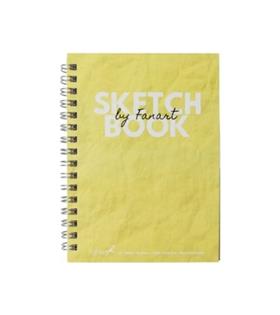 Fanart Academy Sketch Book 120 GR Spiralli 50 YP A4 Sarı 8674