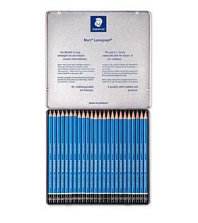 Staedtler Kurşun Kalem Mars Lumograph Metal 24 Lü 100 G24