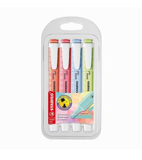 Stabilo Fosforlu Kalem Swing Cool Kalem Tipi Pastel 4 LÜ 275/4-08-1